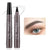 Water-Resistant Four Pronged Eyebrow Pencil for Smudge-Free Brows