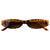 Women's Small Oval-shaped Frame Retro Skinny Sunglasses