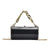 Cylindrical Metallic Shoulder Bag with Thick Chain Handle