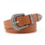 Western-style Leopard Print PU Leather Buckle Belts for Women