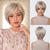 Women's Layered Blonde Shag Wigs with Flattering Bangs Collection