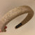 Cozy and Chic Women's Winter Padded Hairband for Cold Weather Looks