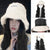 Casual-Chic Bucket Hat with Soft Curly Hair Extensions