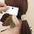 4pcs Solid High Stretch Widen Hair Scrunchie Set for Women