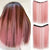 Straight Clip-In Hair Extensions with Inner-Color Highlights