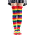 Fun & Colorful Rainbow Stripes Over the Knee Stretchy Long Socks