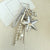 Decorative Star-shaped Keychain Accessory for Bags and Keys