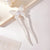 Vibrant U-Shaped Butterfly Hair Sticks with Faux Pearl Details