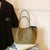 High-end City Chic Ample Storage Suede Shoulder Tote Bag