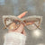 Cat Eye Oversized Women's Reading Glasses with Sparkling Rhinestones