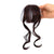 Women's Clip-In Curly Air Bangs for Instant Volume
