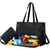 Versatile Quilted Tote Bag with Insulated Compartment