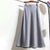 High Rise Satin Skirt with Stretch Waist for Women