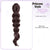 Lightweight 16-Inch Heat-Resistant Twist Braid Claw Hair Accessory