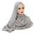 Women's Solid Color Hijab Shawls Perfect for Formal and Casual Wear