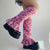 Y2K Soft Plush Leopard Print Thigh High Leg Warmers