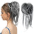 Easy and Instant Elastic Messy Layered Hair Bun Extensions
