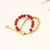 Handcrafted Boho-Chic Natural Stone Bead Bracelets for Babies