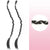 2pcs Braided Hair Extension with Strong Clip for Secure Hold