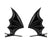 Bat Wing Hair Clips for Halloween Parties and Trick-or-Treating