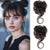 2-Piece Messy Bun with Tendrils Hair Extensions for Women