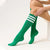 Casual & Chic Women's Knee-High Striped Socks for Everyday Style