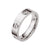 Women's Stainless Steel Luxury Cubic Zirconia Rings