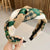 Vintage-Revived Twist Plaid Design Headband for Women
