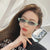Fashionable and Lightweight Small Frame Oval Sunglasses for Women