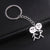 Cute and Funny Couple Stickman Keychains for Him and Her