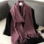 Warm and Stylish Solid Color Winter Wrap Scarf with Tassels