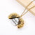 Sunflower Pendant with Secret Message Necklaces