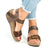 Easy Wear Women's Elastic Band Wedge Sandals for Summer