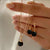 Dainty Faux Pearl Pendant Necklace and Earrings Jewelry Set