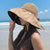 Weave Top Wide Brim Floppy Summer Hats with Bow