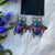 Psychedelic Multicolor Animal Earrings