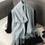 Warm and Stylish Solid Color Winter Wrap Scarf with Tassels