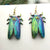 Psychedelic Multicolor Animal Earrings