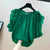 Breathable Casual Summer Ruffled Sleeve Blouse for Women