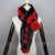 Windproof Outdoor Winter Neck Warmer Pompom Furry Scarves