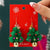 Radiant Christmas Theme Drop Dangle Earrings for Women