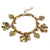 Fashionable Retro Elephant and Heart Charm Bracelets