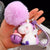 Colorful Sassy Unicorn Keychain and Bag Ornament