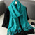 Warm and Stylish Solid Color Winter Wrap Scarf with Tassels