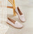 Women's Flat Loafers with Hollow-Out Design and Bowknot Accent