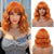 Voluminous Wavy Bob Hair Extension Wigs with Chic Bangs