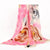 Oversized Vibrant Floral Print Winter Long Tassel Wrap Shawl Scarfs