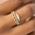 Light and Thin Multi-layer Dainty Rhinestone Ring Collection