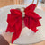 Delicate Fairy-inspired Bow Design with Faux Pearl Accent Hair Clips