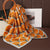 Upscale Patterned Fashion Square Neckerchief Scarves for Women
